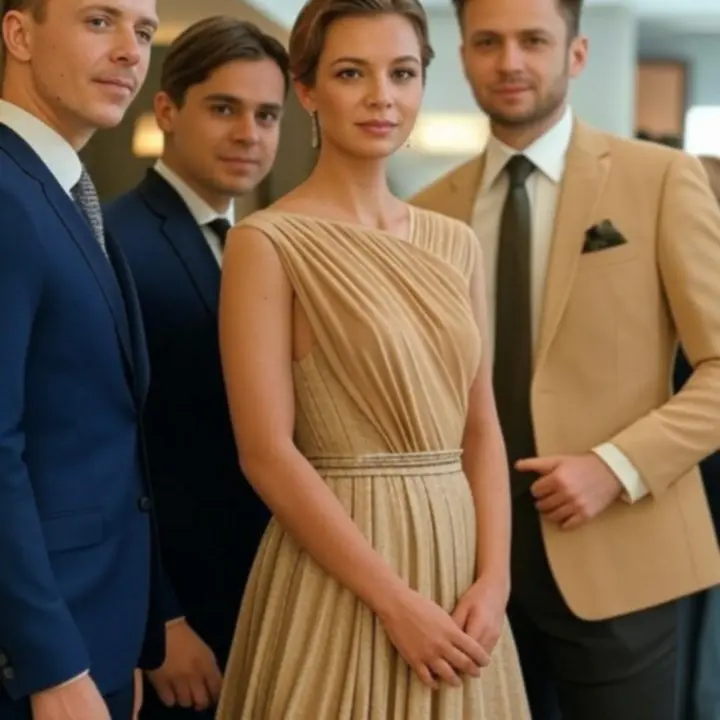 Galeria stylizowanych formalnych zestawów MeskiStyl w miejskich i wieczorowych sceneriach